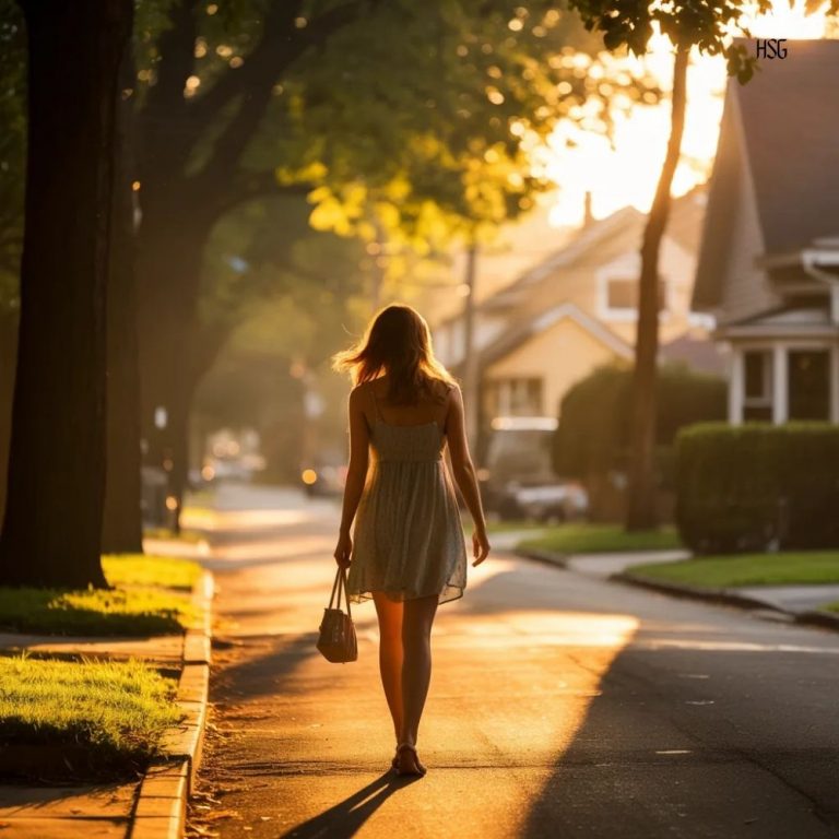 Walking Home at Golden Hour and Feeling Briefly Invincible